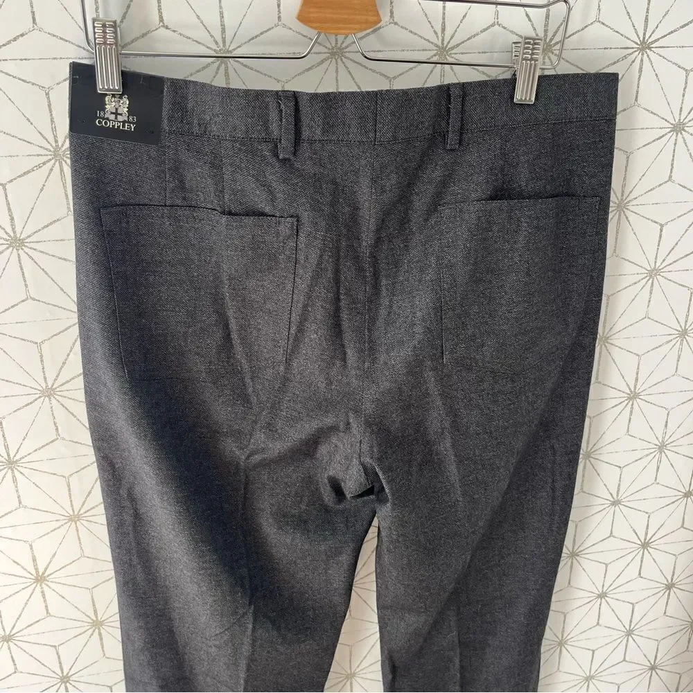 Coppley Argo Pant Charcoal Gray Slacks 34x36